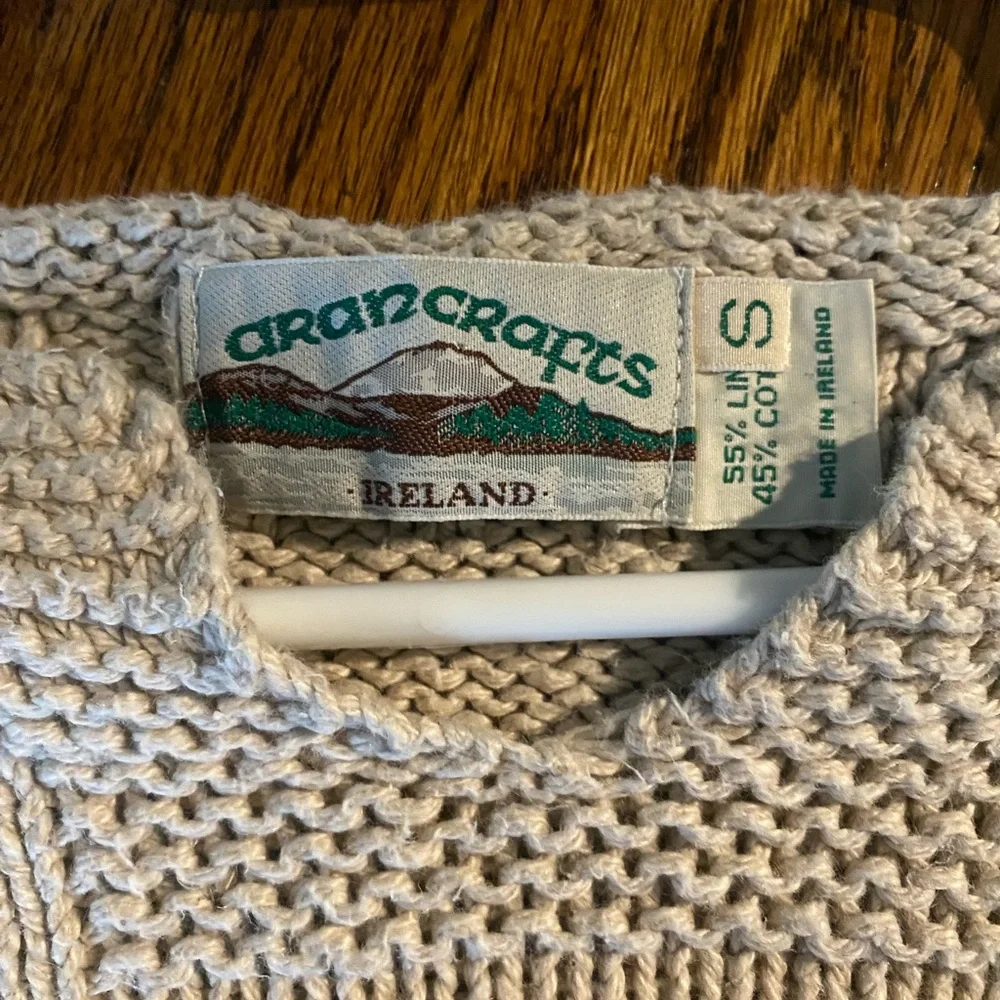 Aran Crafts Cream Women's Sweater - Picture 4 of 5